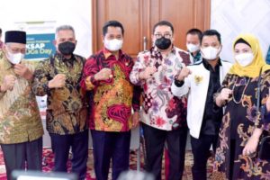Askolani bersama Hafisz Tohir dan Fadli Zon serta Rombongan BKSAP