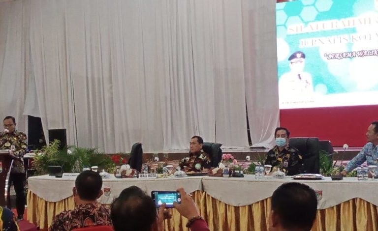 Suasana Ramah Tamah Antara Pemkot Lubuklinggau dengan Insan Pers