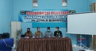 Sosialisasi Pemetaan UMKM melalui Aplikasi My Google Business