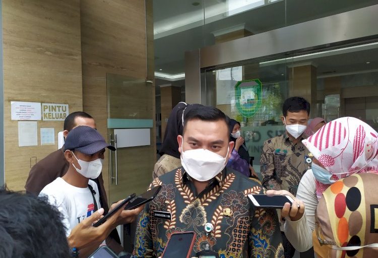 dr. Syamsuddin Isaac, Ketua Pelaksana Mandiri Basketball Action South Sumatera 2020. (foto : rmolsumsel.id)