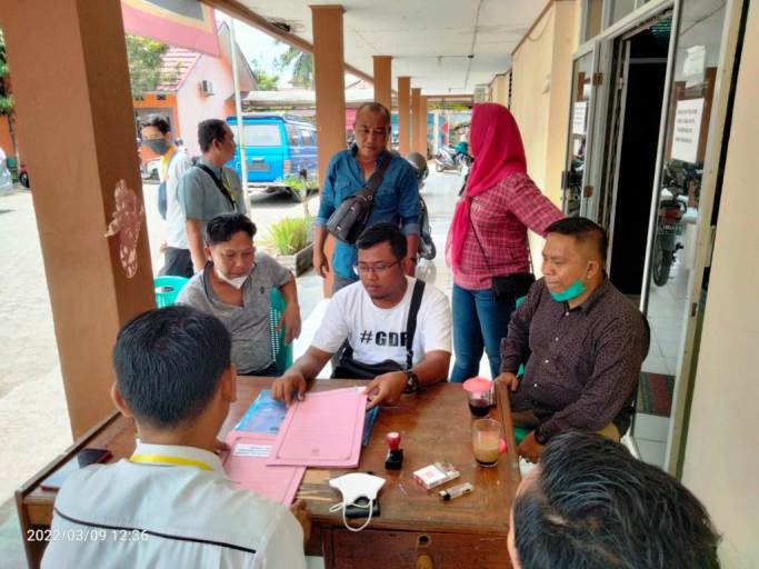 Elpan Juniardi mendaftar sebagai calon ketua Karang Taruna Kota Lubuklinggau