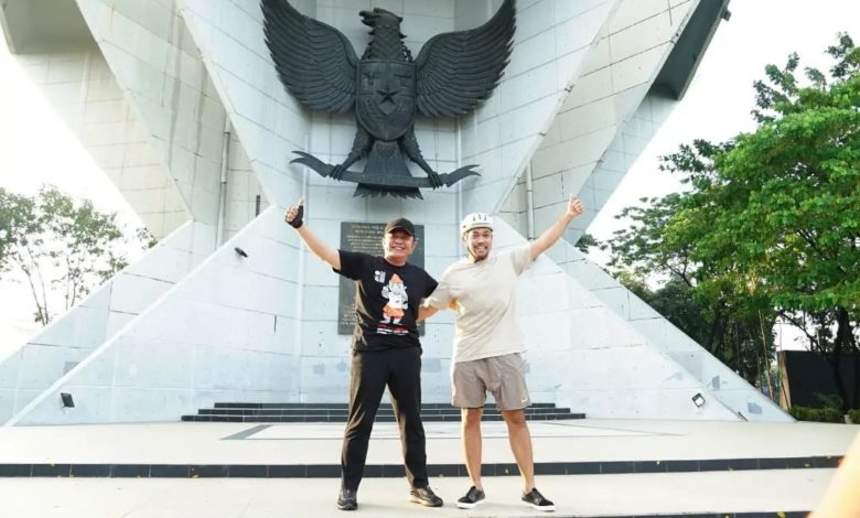 Herman Deru bersama Ahmad Sahroni