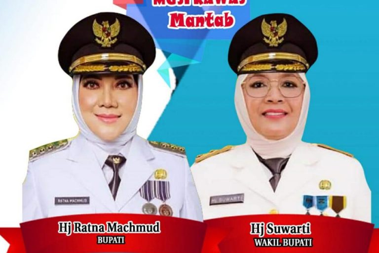 Hj. Ratna Machmud dan Hj. Suwarti, Bupati dan Wakil Bupati Kabupaten Musi Rawas
