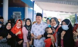 Gubernur Sumsel H Herman Deru ketika Safari Jum’at di Masjid Al Fatihah Komplek Puri Sejahtera 9 Talang Jambe Palembang, Jum’at (11/3).