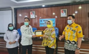 Ketua DPRD Sumsel melakukan kunjungan kerja ke Dinas Kesehatan Kabupaten OKI