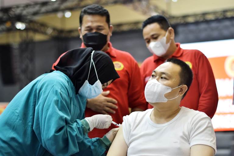 PT. Bukit Asam Siapkan 5.000 Dosis Vaksin Booster