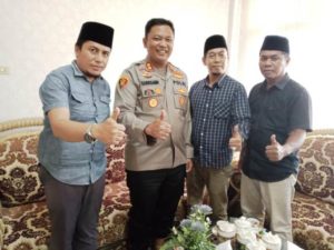 Pengurus IKM Lubuklinggau bersama Kapolres Lubuklinggau