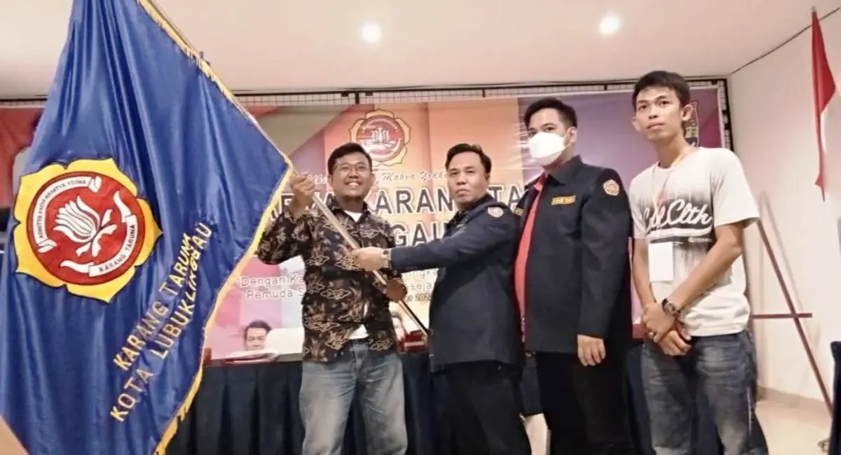 Aklamasi, Elpan Black Pimpin Karang Taruna Lubuklinggau (BEKISARMEDIA.ID/HAIRUDIN)