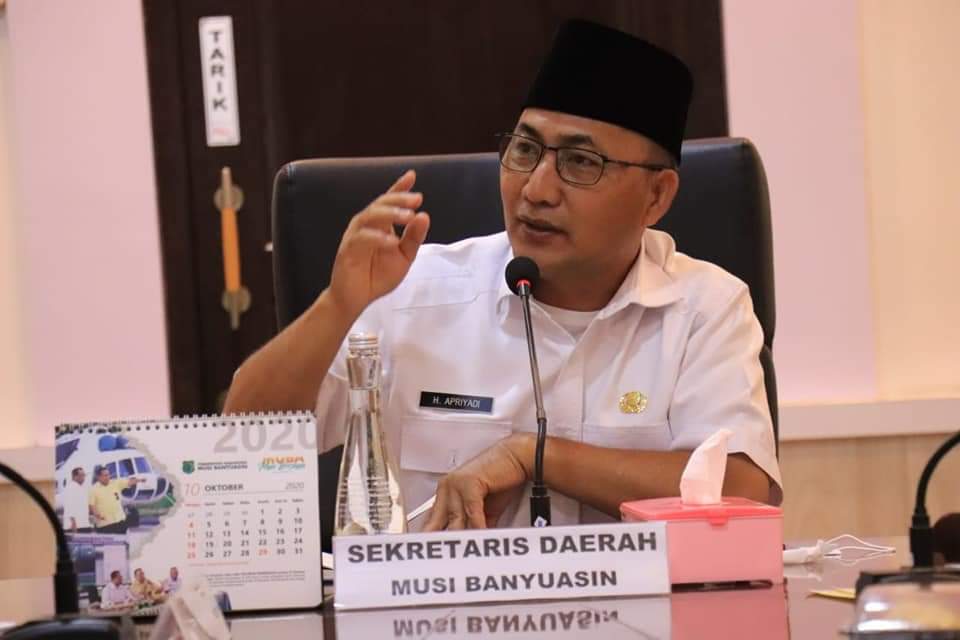 Apriyadi, Pj. Bupati Kabupaten Musi Banyuasin (foto : IST)