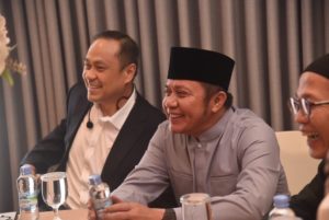 Gubernur Sumsel H Herman Deru secara  langsung membuka Trainning New Chapter ESQ di Grand Ballroom SOMA Palembang, Sabtu 25 Juni 2022.(Foto: Humas Pemprov Sumsel)
