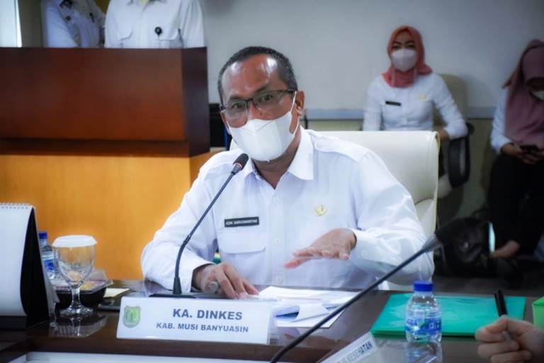 Kepala Dinas Kesehatan (Kadinkes) Muba, dr. Azmi Dariusmansyah. (foto : mubakab.go.id)