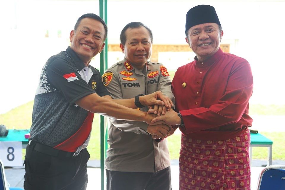 Herman Deru Gandeng Forkopimda Gelar Kejuaraan Menembak