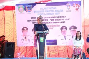 Herman Deru Bangun Jalur Evakuasi Bencana Untuk Keselamatan Masyarakat