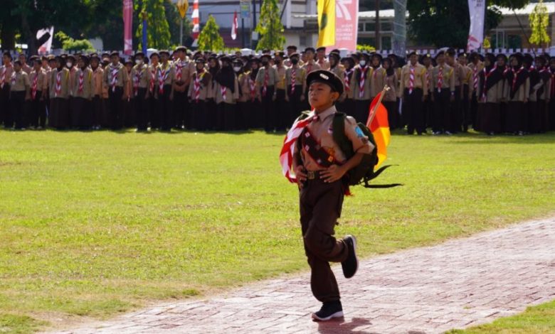 Angga Tridinova, Pelajar kelas VII SMP Negeri 1 Kayuagung. (foto : SMSI Sumsel)