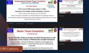 Mahasiswa Universitas Bina Darma Raih Penghargaan IEOM ROME Award
