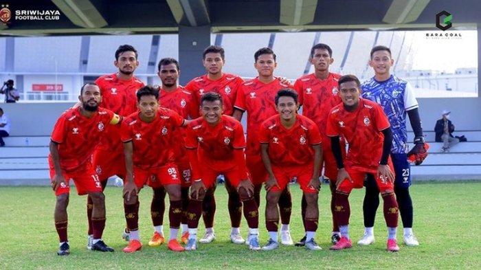 Skuad Sriwijaya FC di Liga 2 Indonesia Tahun 2022. (foto : ig : sriwijayafc.id)