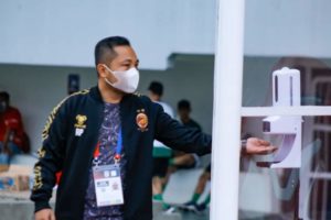 Rizki Perdana, Media Officer Sriwijaya FC. (foto : akun Facebook Rizki Perdana)