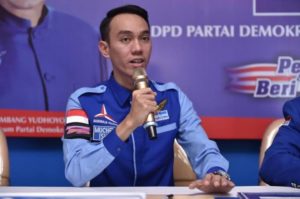 Sekretaris Dewan Pimpinan Daerah (DPD) Partai Demokrat Provinsi Sumatera Selatan (Sumsel), Muchendi Mahzareki. (foto : oyong hairudin)