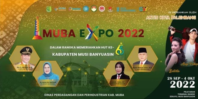 Bellista dan Asep Paken Bakal Ramaikan Muba Expo Tahun 2022 di Sekayu. (foto : Humas Pemkab Muba)