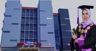 Gedung Universitas Bina Darma (foto : lingkaran.id)