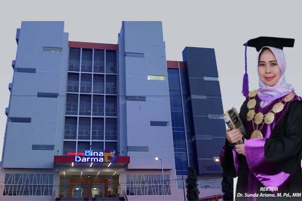 Gedung Universitas Bina Darma (foto : lingkaran.id)