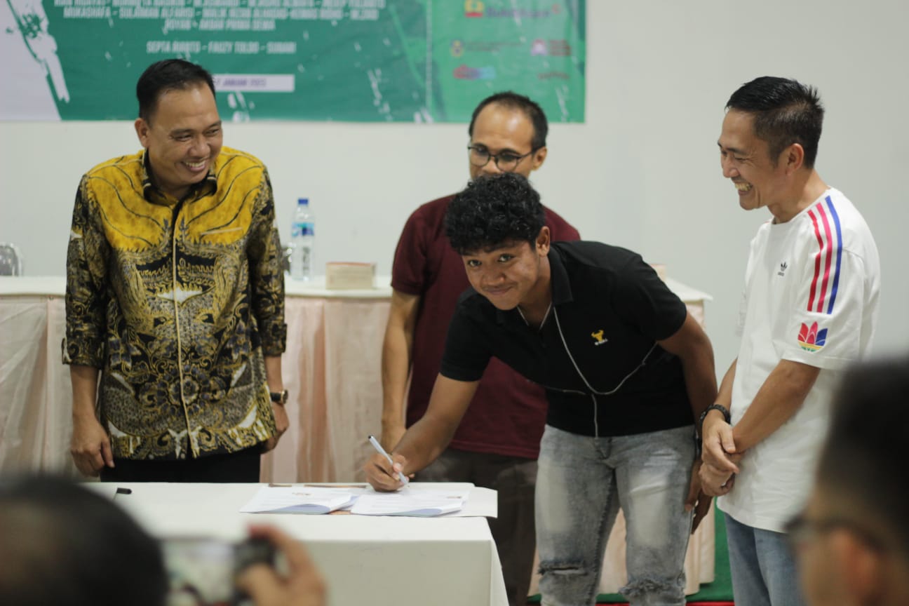 Manajemen PS. Palembang melakukan penandatanganan kontrak dengan pemain yang akan berlaga di Liga 3 Indonesia Musim 2022/2023.