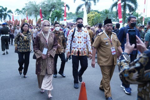 Ketua DPRD Sumatera Selatan menghadiri Rapat Koordinasi Nasional (Rakornas) Kepala Daerah dan Forum Koordinasi Pimpinan Daerah (Forkopimda) di Sentul International Convention Centre (SICC) Kabupaten Bogor, pada hari Selasa tanggal 17 Januari 2023.