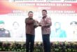 Gubernur Sumsel, Herman Deru, bersama Kepala Staf TNI Angkatan Darat, Jenderal TNI Dr. Dudung Abdurachman, saat Silaturahmi dan Ramah Tamah jajaran Forkopimda Sumsel di Griya Agung, Kota Palembang, hari Senin tanggal 13 Februari 2023. (foto : Humas Pemprov Sumsel)