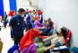 Gubernur Sumsel, Herman Deru, menyaksikan kegiatan Donor Darah yang digelar oleh PMI Sumsel bersama IKAPPI Sumsel, di Stasiun LRT Ampera, tanggal 14 Februari 2023. (foto : Humas Pemprov Sumsel)