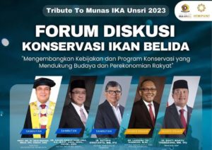 IKA Unsri Gelar Forum Diskusi Konservasi Ikan Belida