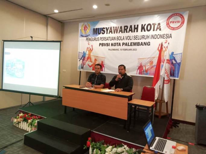 Aryuda Perdana Kusuma, S.Sos., resmi terpilih sebagai Ketua Umum Persatuan Bola Voli Seluruh Indonesia (PBVSI) Kota Palembang periode 2023-2027, setelah dilakukannya Musyawarah Kota (Muskot) PBVSI kota Palembang, di Hotel Amaris Palembang, hari Sabtu tanggal 18 Februari 2023.