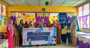 PT. Bukit Asam Tbk (PTBA) bekerja sama dengan RS. Bukit Asam Medika (RS BAM) menggelar kegiatan Eye Clinic Go to School pada 13-23 Februari 2023. Kegiatan ini meliputi pemeriksaan virus mata serta konsultasi bagi siswa dan siswi Sekolah Dasar.