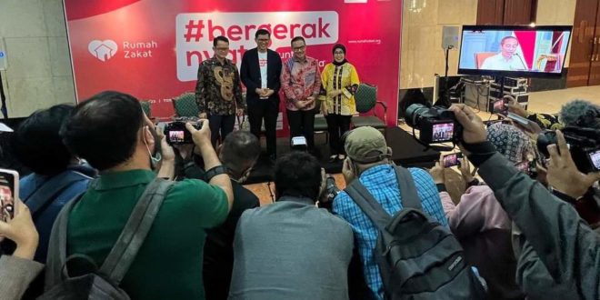 Rumah Zakat meluncurkan Gerakan #BergerakNyata untuk Indonesia. Gerakan ini bertujuan mengajak masyarakat melakukan aksi nyata untuk kebaikan diri sendiri dan sekitarnya.