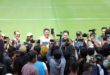 Ketua Umum Persatuan Sepak Bola Seluruh Indonesia (PSSI), Erick Thohir, bersama rombongan, didampingi oleh Gubernur Sumsel, Wali Kota dan Wakil Wali Kota Palembang, memastikan kesiapan Stadion GSJ sebagai tuan rumah Piala Dunia U-20. (foto : Dinas Komunikasi dan Informatika Provinsi Sumatera Selatan)