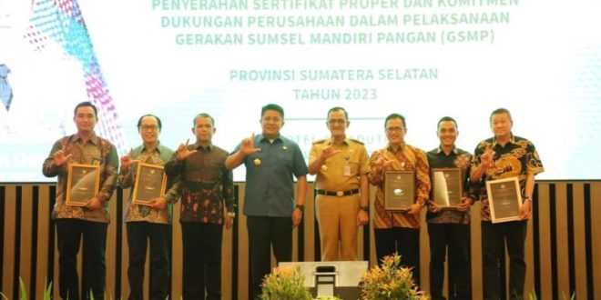 Gubernur Sumsel, Herman Deru, menghadiri Rapat Koordinasi Teknis (Rakotek) bidang Lingkungan Hidup (LH) tingkat provinsi tahun 2023 di Hotel Aryaduta Palembang, hari Senin tanggal 13 Maret 2023. (foto : Humas Pemprov Sumsel)