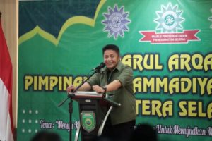 Gubernur Provinsi Sumatera Selatan (Sumsel) menghadiri sekaligus membuka Pengkaderan Darul Arqam Pimpinan Muhammadiyah Aisyiyah se Sumse di Jakabaring Sport City (JSC), hari Selasa tanggal 14 Maret 2023. (foto : Humas Pemprov Sumsel)