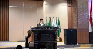 Anggota DPRD Sumsel, Mgs. Syaiful Padli, menyampaikan laporan hasil reses yang dilakukan oleh Anggota DPRD Sumsel Dapil I dari tanggal 6-13 Maret 2023 pada Rapat Paripurna hari Senin tanggal 20 Maret 2023. (foto : Humas DPRD Sumsel)