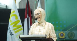 Ketua Dewan Perwakilan Rakyat Daerah (DPRD) Provinsi Sumatera Selatan (Sumsel), Hj. Anita Noeringhati, menghadiri sekaligus memberikan sambutan pada Silaturahmi Kerja Wilayah (Silakwil) I Ikatan Cendikiawan Muslim Indonesia (ICMI) Organisasi Wilayah (Orwil) Sumsel.
