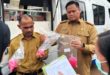 Tim gabungan Pemerintah Kabupaten Banyuasin memastikan makanan berbuka puasa yang manis dan berwarna di Pasar Sukajadi Kelurahan Sukajadi Timur, aman atau berbahaya bagi masyarakat yang akan menikmatinya. (foto : SMSI Sumsel)
