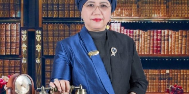 Wakil Sekretaris Jenderal (Wasekjen) Dewan Pimpinan Nasional (DPN) Perhimpunan Advokad Indonesia (PERADI), Dr. Hj. Nurmalah, S.H., M.H., CLA.