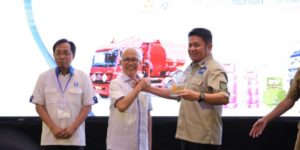 Herman Deru saat membuka Musyawarah Daerah (Musda) X Dewan Pimpinan Daerah II Himpunan Hiswana Migas Sumbagsel bertempat di Ballroom Hotel Arista, hari Selasa tanggal 9 Mei 2023.