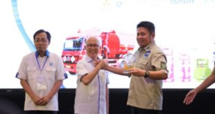 Herman Deru saat membuka Musyawarah Daerah (Musda) X Dewan Pimpinan Daerah II Himpunan Hiswana Migas Sumbagsel bertempat di Ballroom Hotel Arista, hari Selasa tanggal 9 Mei 2023.
