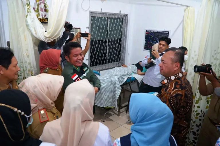Tim verifikasi dari Sekretariat Militer Presiden (Setmilpres) Republik Indonesia bersama Gubernur Provinsi Sumatera Selatan (Sumsel), Herman Deru, langsung melakukan peninjauan lapangan, pada hari Selasa tanggal 13 Juni 2023.