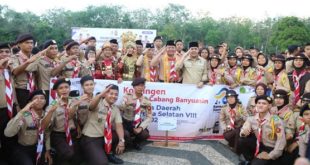 Gubernur Provinsi Sumatera Selatan (Sumsel), Herman Deru, membuka Pertemuan Pramuka Penegak dan Pramuka Pandega (Raimuna) Daerah ke VIII di Lapangan Utama Bumi Perkemahan Silampari Kota Lubuklinggau, pada hari Rabu tanggal 17 Mei 2023.
