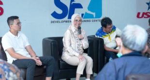 Ketua Dewan Perwakilan Rakyat Daerah (DPRD) Sumsel yang juga sebagai Ketua Persatuan Boling Indonesia Sumsel, Hj. Anita Noeringhati, memimpin Rapat Pengurus dalam rangka persiapan Pra PON dan Leanpuri Cup tahun 2023. (foto : bekisarmedia.id/aprizal)