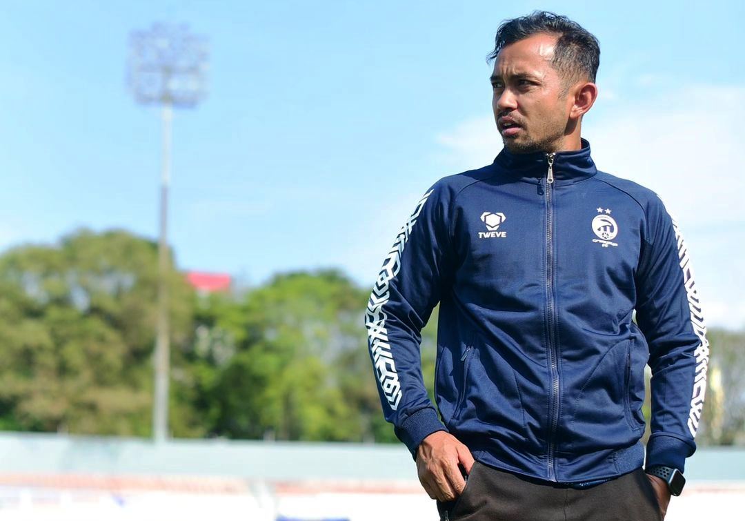Pelatih Sriwijaya FC Musim 2023/2024, Muhammad Yusuf Prasetyo. (foto : bekisarmedia.id/aprizal)