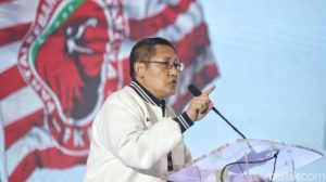 Anas Urbaningrum, Ketua Umum Partai Kebangkitan Nusantara. (foto : detik.com)