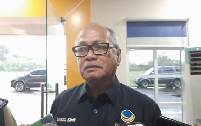 Syamsul Bahri, Sekretaris Dewan Pimpinan Wilayah Partai Nasional Demokrat Provinsi Sumatera Selatan. (foto : sibersumsel.com)