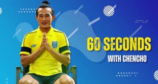 Chenco Gyeltshen, Pemain Asing Asia Sriwijaya FC dari Bhutan. (foto : youtube.com/kerala blasters)