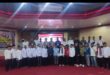 Foto bersama peserta Musyawarah Daerah (Musda) Ikatan Keluarga Minang (IKM) Kabupaten Banyuasin yang digelar pada 2 September 2023 di Ruang Auditorium Pemerintah Kabupaten Banyuasin. (foto : SMSI Sumsel)